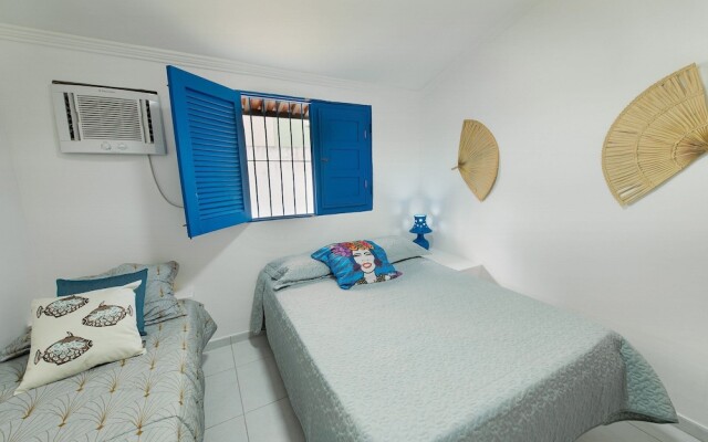 Maravilhosa casa pé na areia em Itamaracá