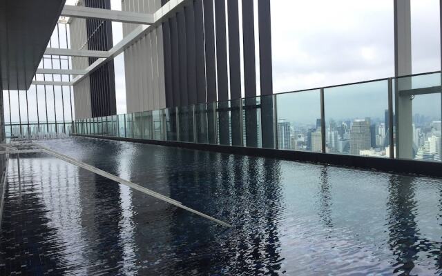 "1br@park24, Lux Condo@city Cente, 500m@bts E5, Skytop Pool@50floor#213"