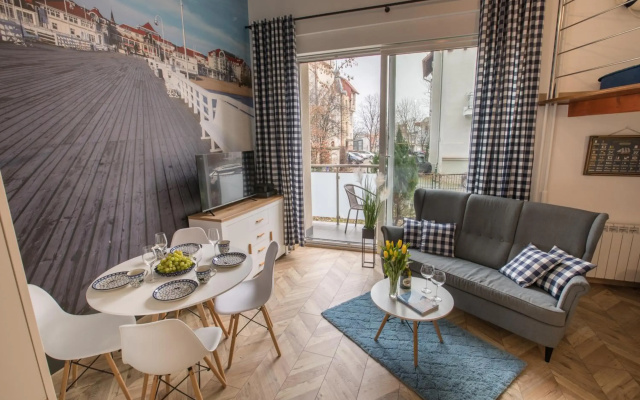 Apartament Chopina 5 m5 - Centrum Sopotu 3 min do Monciaka