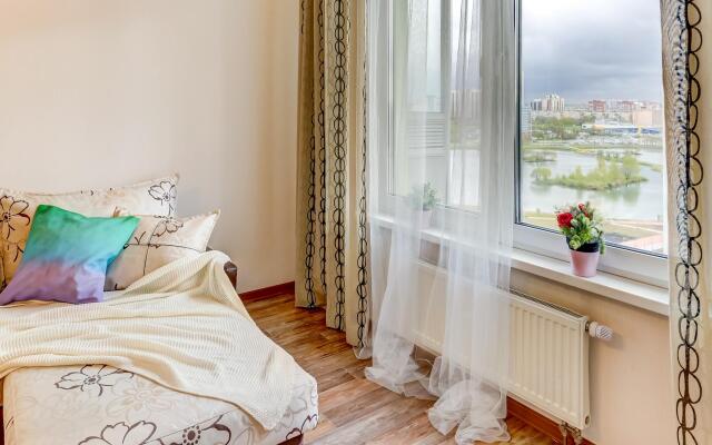 Apartment Vesta with a park view