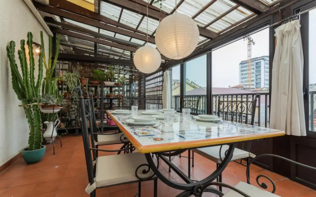 Una Suggestiva Terrazza su Piazza Solferino