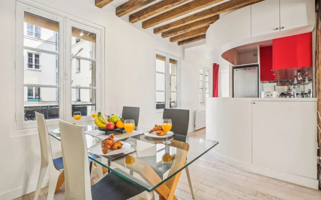 Spacious 1BR in the Heart of Paris