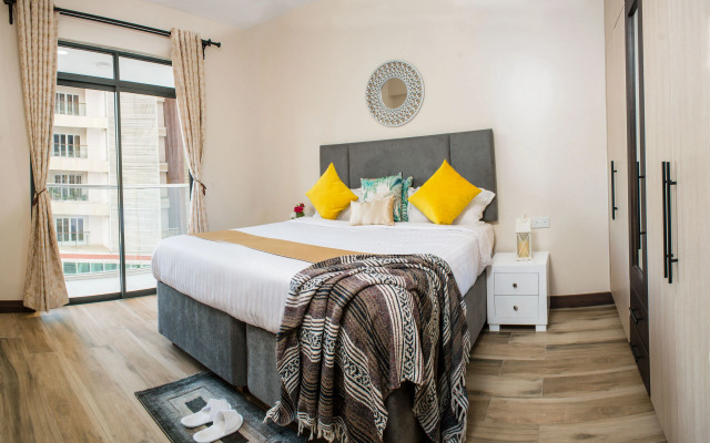 Deluxe 1 Bedroom With A View , Gym & Pool - Kilimani