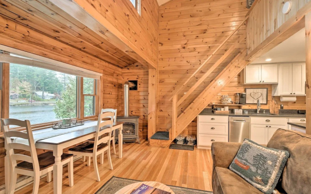 Pet-friendly Adirondack Cabin w/ On-site Lake