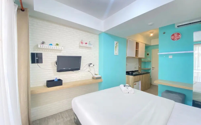 Modern and Comfy Studio Room at Grand Asia Afrika Apartment – Guest Rooms – Bandung