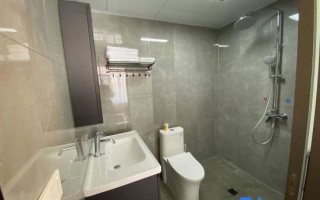 Huize Hanyu Hotel – Bathroom – Qujing