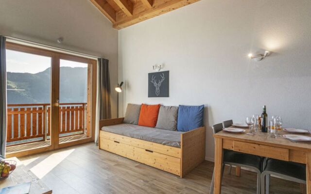 T-Resort La Tzoumaz 2p4 vue vallée