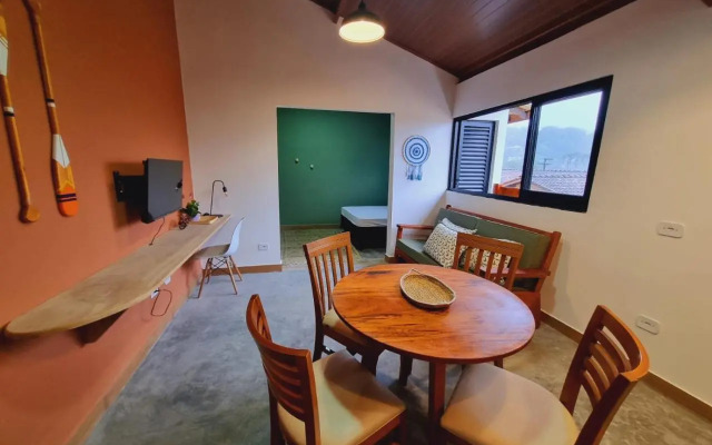 Pg2: Apto Na Frente Da Praia Com Cozinha E Garagem