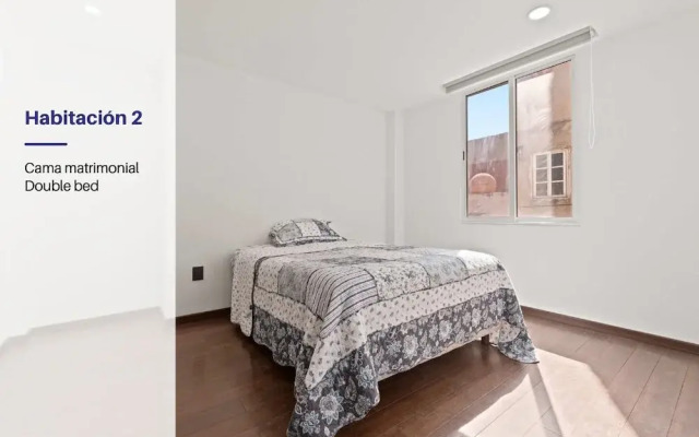 Spacious Flat with 2 Bedrooms in CDMX