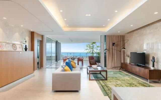 Clear Water Bay Diamond Coast Air Villa Sea View Holiday Apartment – Hotel Rooms – Lingshui