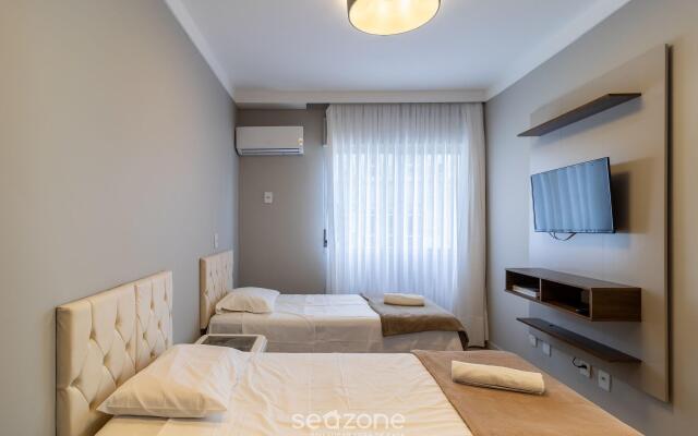 Belíssimo apart no Centro de Floripa EDC402