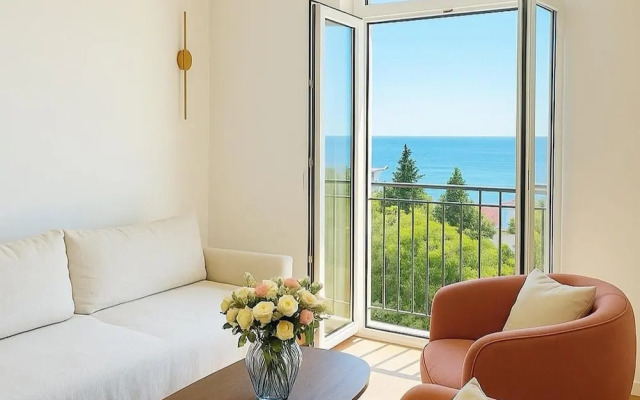 Sea View Apartment Rijeka-free Parking-6 People