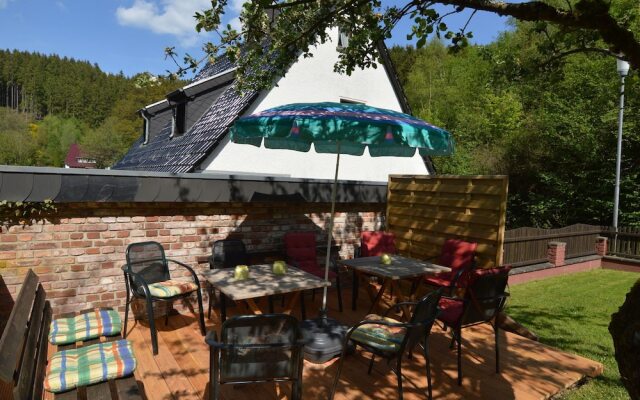 Modern Holiday Home in Hellenthal with Campfire Area