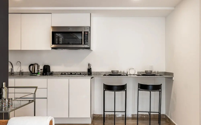 Cozy One Bed Studio at Condesa Neighborhood