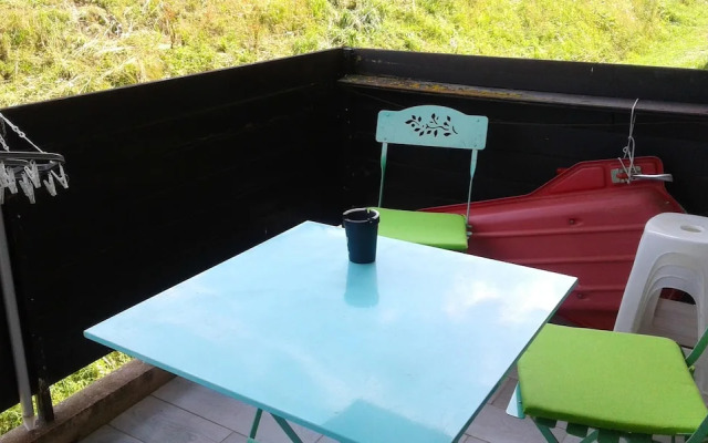 Studio in Allevard, With Wonderful Mountain View, Furnished Balcony an