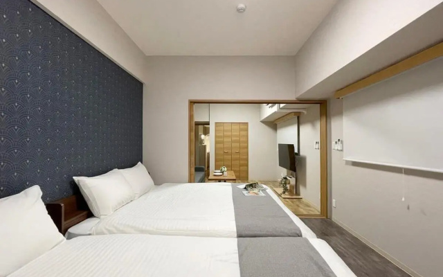 1BR Apartment with beautiful City View Near Shopping District For 6Ppl – Guest Rooms – Hiroshima