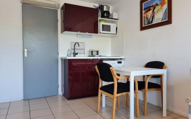 Studio climatisé 1 à 4 personnes vue mer