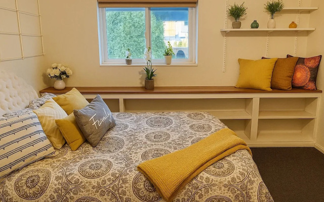 Master Suite with Fruitful Tree backyard