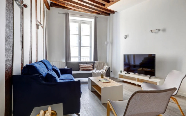 Charming 1BR in Saint-Germain Sleeps 4