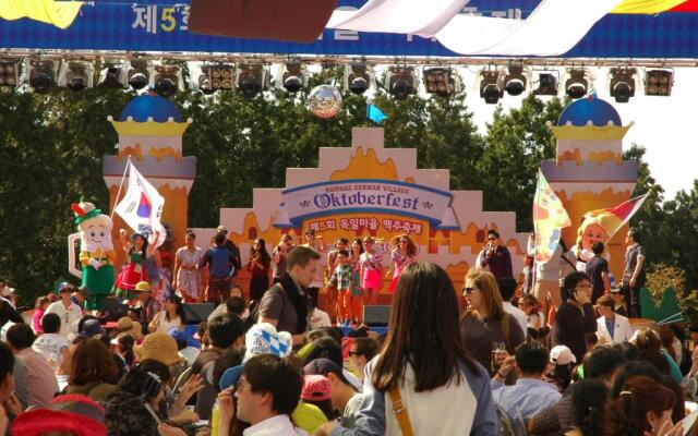 Namhae German Village Neuhaus in Korea