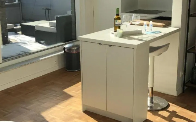 Gezellig 1 slaapkamer appartement nabij het stadscentrum