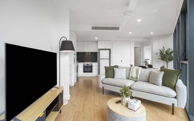 Stylish 1-bed Apartment in South Brisbane – Guest Rooms – Brisbane