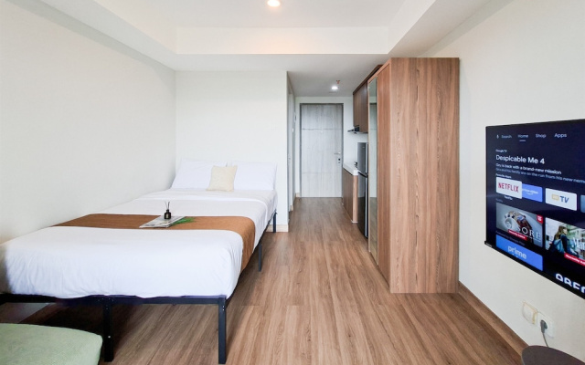 Homey And Minimalist Studio Apartment At Anwa Residence