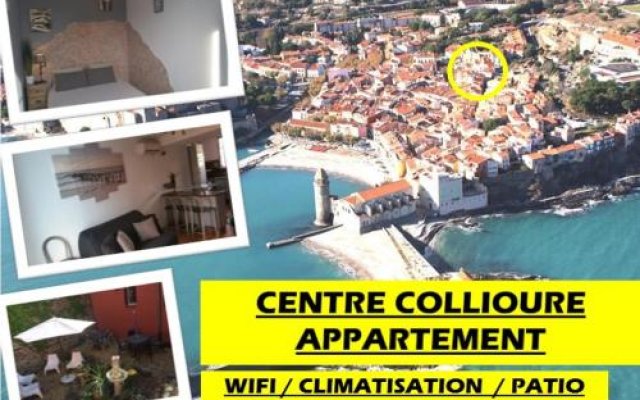 Appartement Centre Collioure Patio Wifi Clim