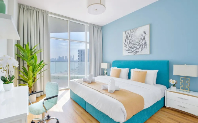 Ultra Luxury Palm - Mina Azizi Beachfront - Private Beach and Pool