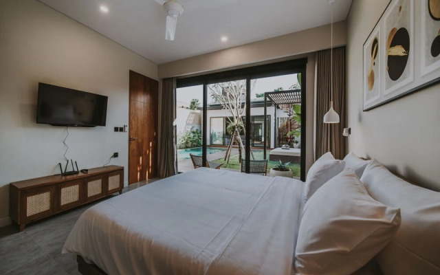 Red Sunset Villa Canggu 5 Min Walk Beach