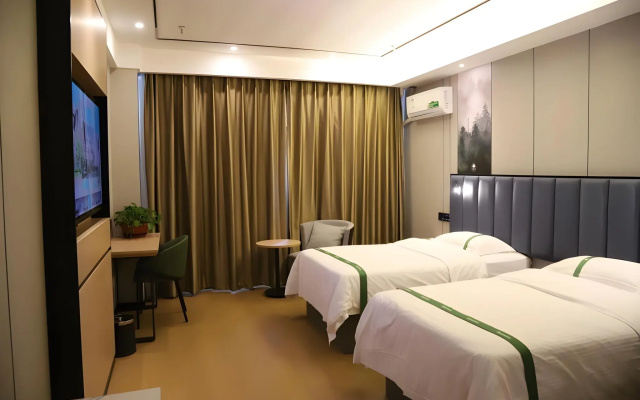 GreenTree Inn Express Laizhou Bus Station Wenhua Xi Street – Guest Rooms – Yantai