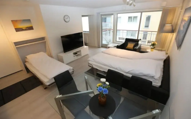 Sentral 3 roms top leilighet med gratis parkering
