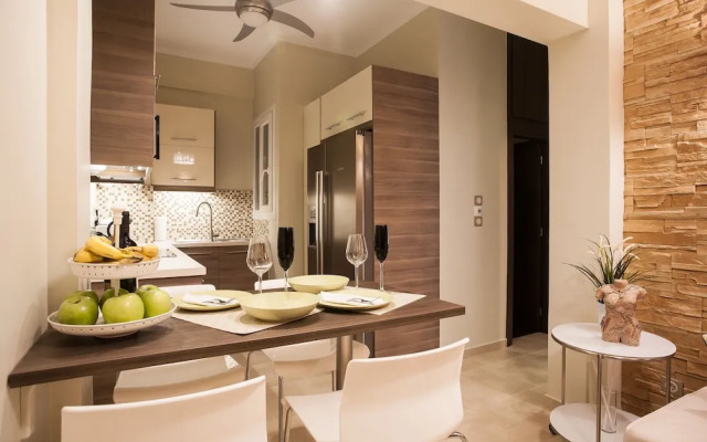 Gold and Blue Luxurious Apartment