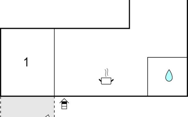 Amazing Apartment in Kozino With 1 Bedrooms and Wifi