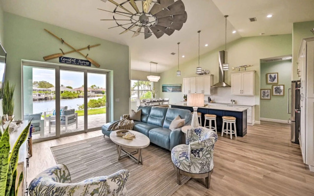 Luxurious Canal-front Retreat w/ Game Room!