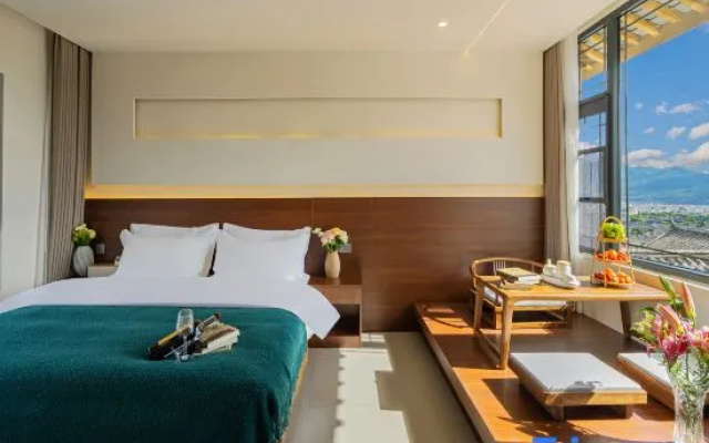 Zhuwu | Sky Garden | 360° Panoramic View Gucheng Scenic Retreat Boutique Stay (Old Town of Lijiang) – Guest Rooms – Lijiang