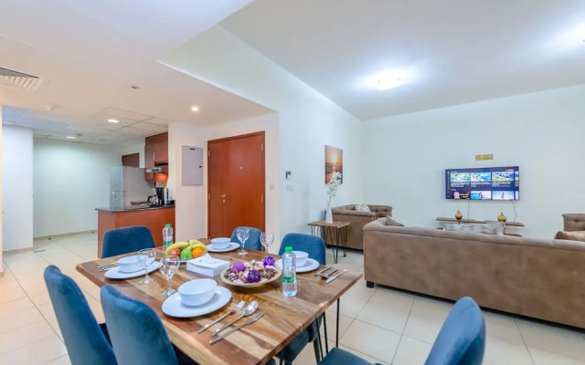 Marco Polo - Elegant & Cozy Apt Close to the Beach & JBR Walk