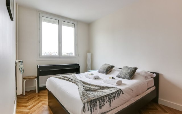 Bright Flat For 4 Person 5 Mins From Parc Montsouris