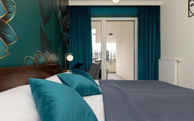 Beautiful Blue Apartment by Renters