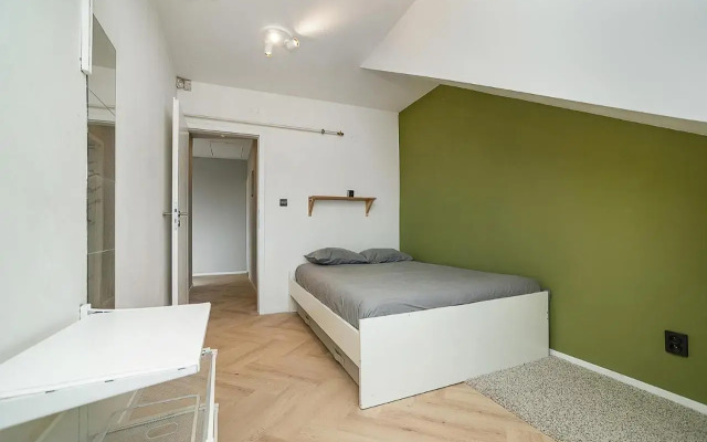 Big 4-bedroom flat, terrace with great Vítkov view