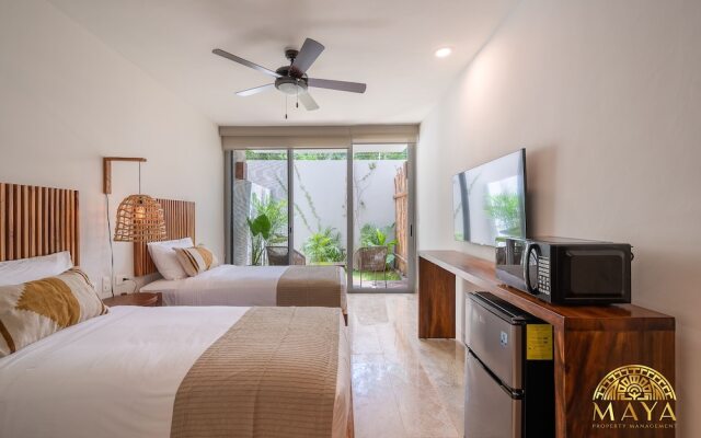 NHOA 108C Lux 1BR Condo Plunge Pool in Aldea Zama