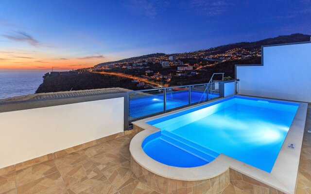 Lovely New 3-Bedroom Villa In Calheta, Leisure Room, Sea-View Casa Da Belita