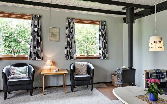 Modern Holiday Home in Bornholm With Roofed Terrace