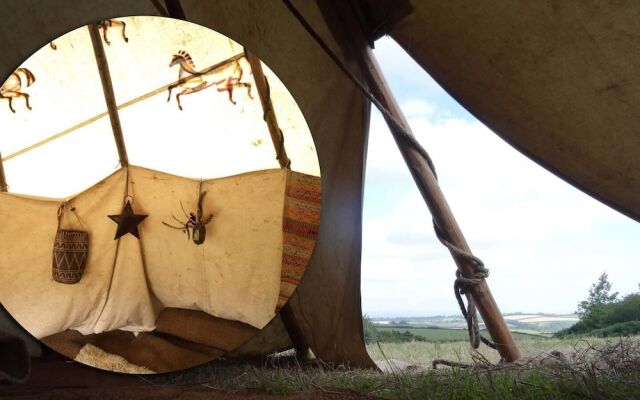 Eco Project Tipi at Permaculture Land