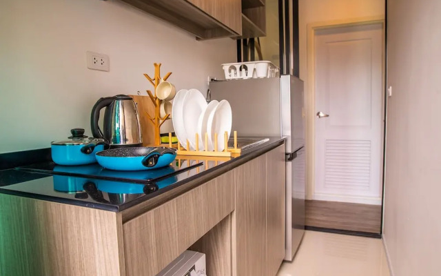 Apartment 450m from BTS with Sky Pool - bkbloft7