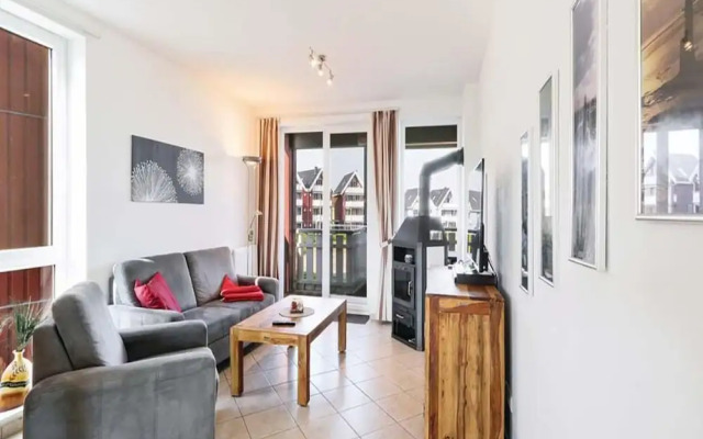 Chickes Appartement mit Kamin