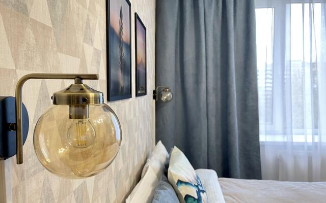 Квартира АКвадрат на улице Веденеева 8 корпус 1