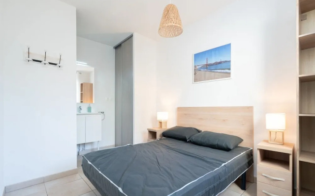 Villa in Valras-plage Near Sandy Beach