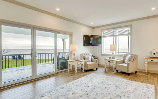 Waterfront Maryland Vacation Home: Private Beach!