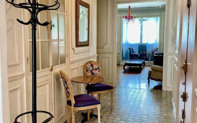 Haussmann Opera Penthouse130M2 Exclusive full 4floors Stone Balcony